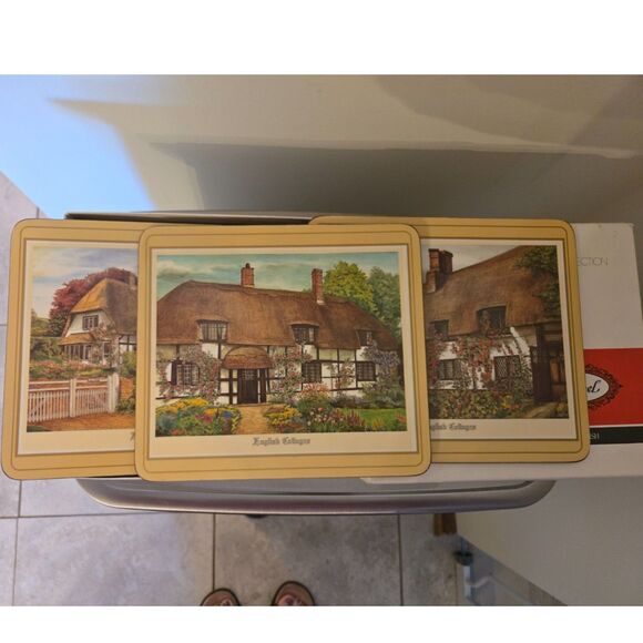 Vintage Pimpernel Placemats and Coasters Set of 6 each Mint Condition - Picture 3 of 10